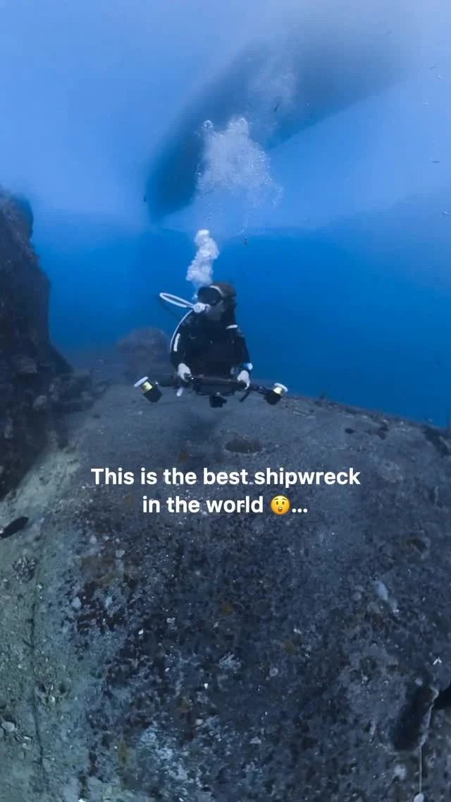 🇪🇬 In Egypt’s northern Red Sea you’ll find arguably the world’s best shipwreck, and it’s still packed with motorcycles, rifles, machine guns, army boots, and even some unexploded bombs.

🌊 Even though it was discovered by Jacques Cousteau in the 1950s, its location wasn’t made public to recreational divers until the 1990s.
Today it is perhaps the most famous shipwreck in the world, and divers can still see the extensive explosive damage that sank it to the sea floor.

⚓️ THIS is the SS Thistlegorm.
Have you dived here?